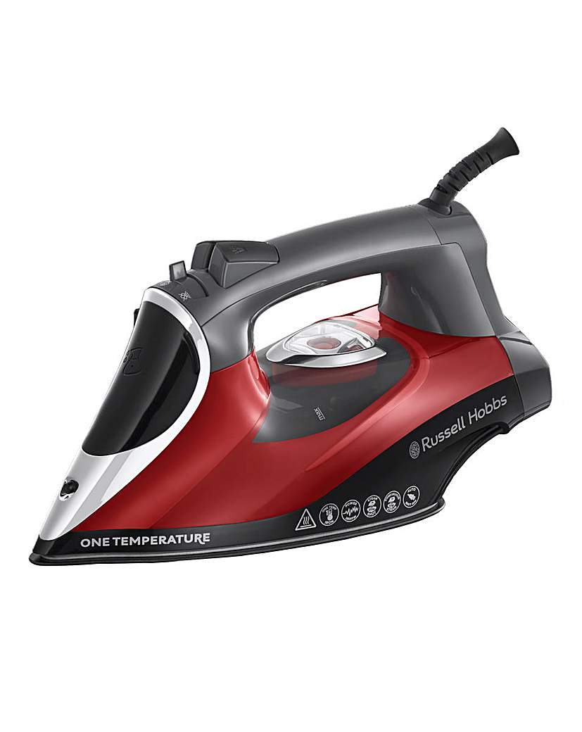 Image of Russell Hobbs 2600W One Temp Steam Iron