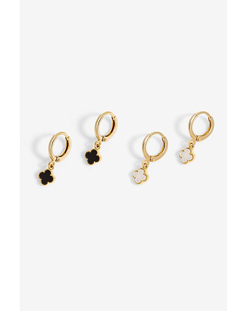 New In - Mood Clover Mixed Earrings 3 Pack