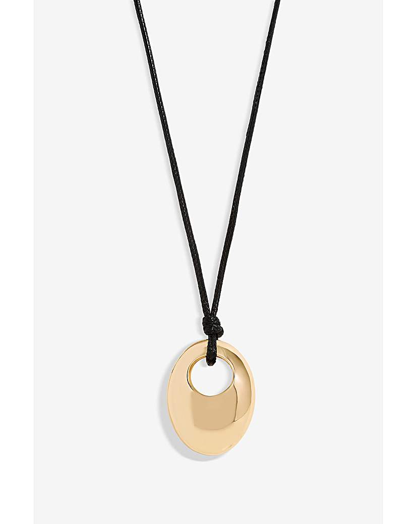 New In - Jon Richard Open Drop Cord Necklace