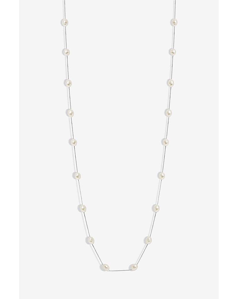 New In - Jon Richard Pearl Rope Necklace