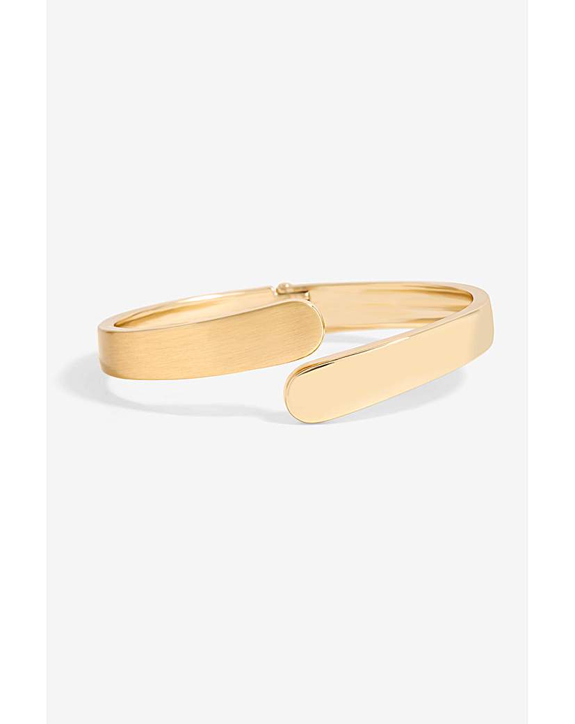 New In - Jon Richard Satin Open Bangle