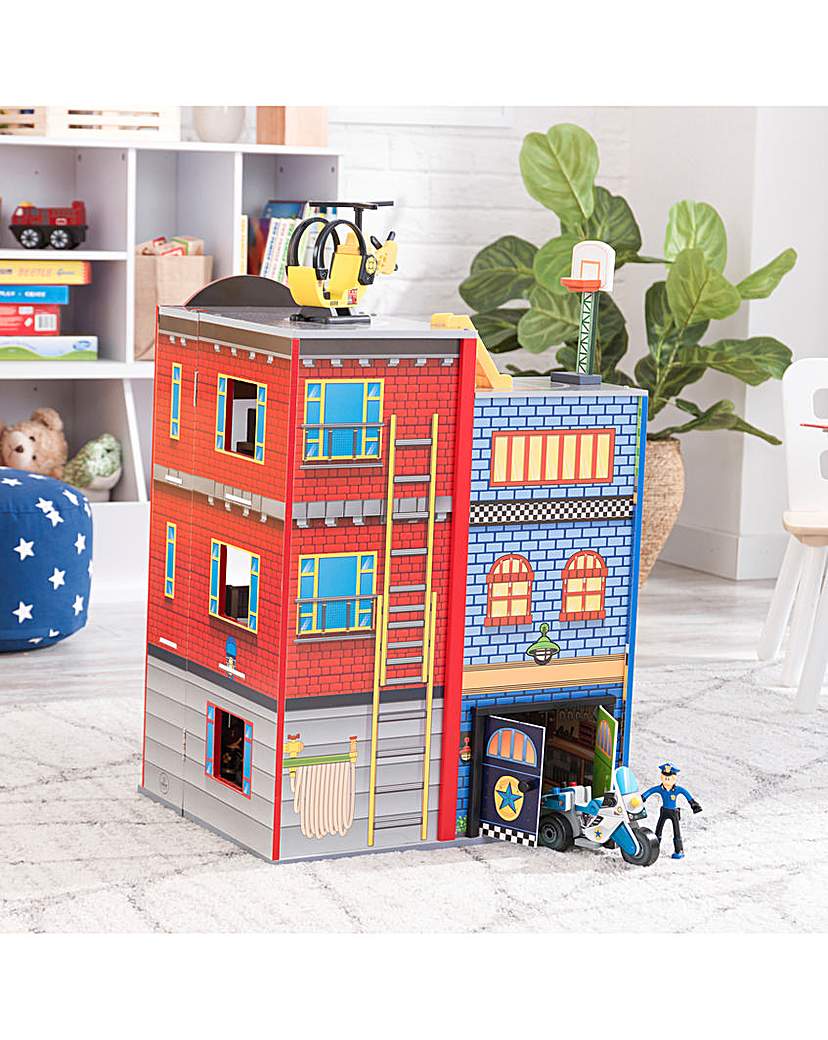 Image of Kidkraft Everyday Heroes Wooden Play Set