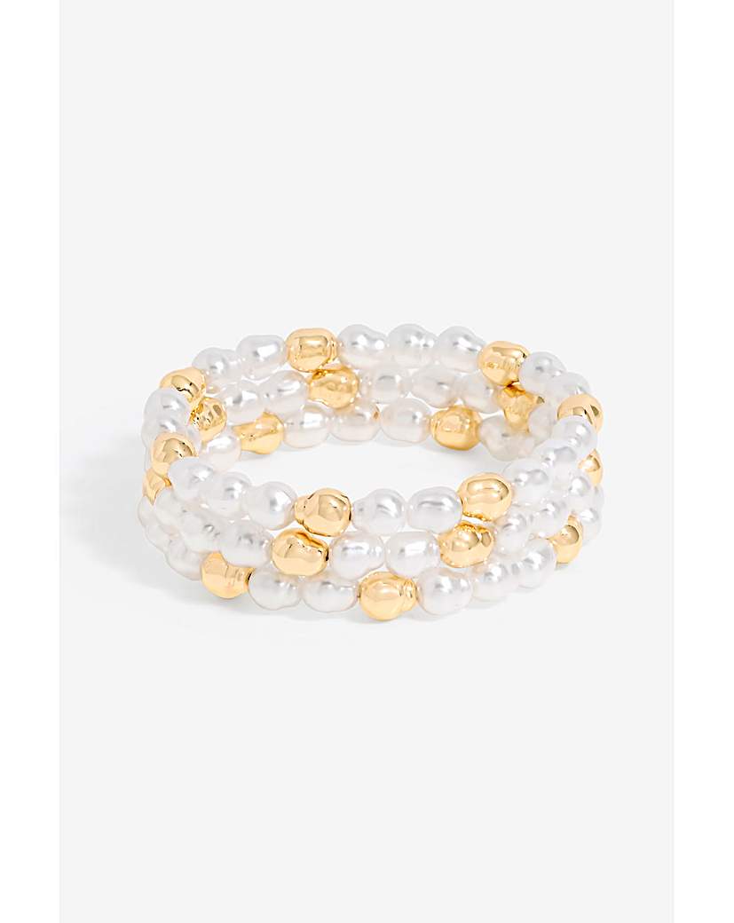 New In - Mood Pearl Bracelets 3 Pack