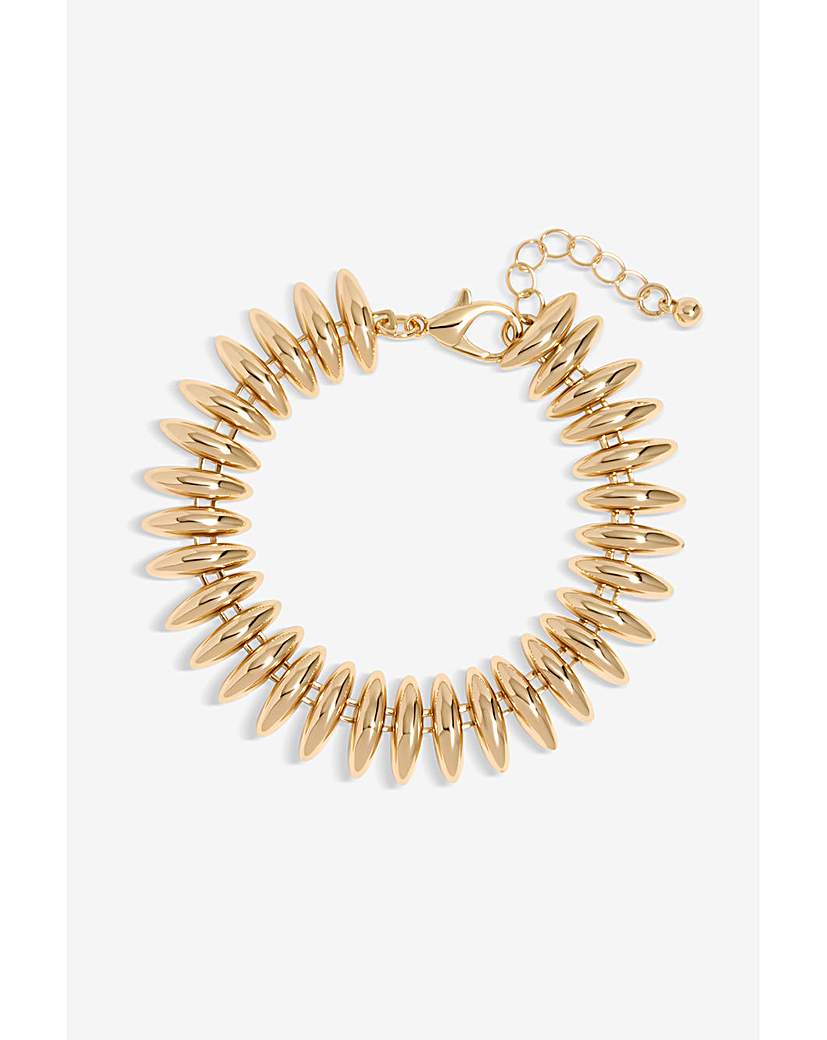 New In - Inicio Ridged Bracelet - Gift Pouch