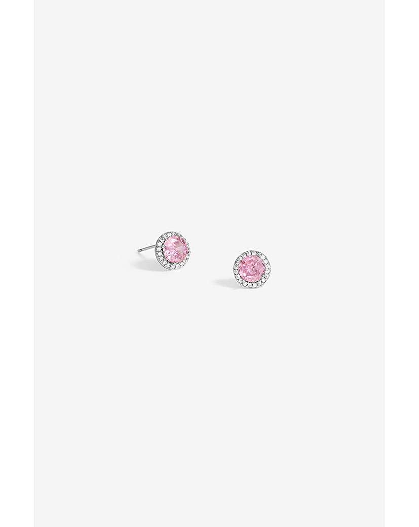 New In - Jon Richard Pink Studs