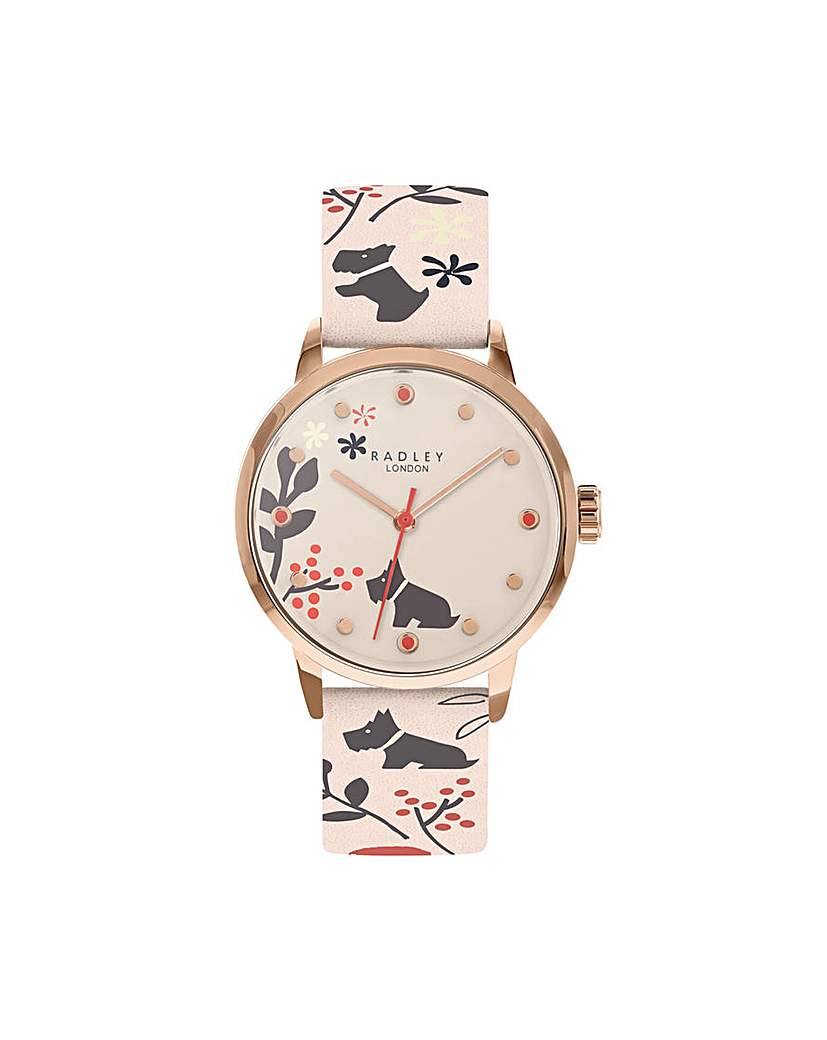 New In - Radley Dove Grey Leather Strap Watch