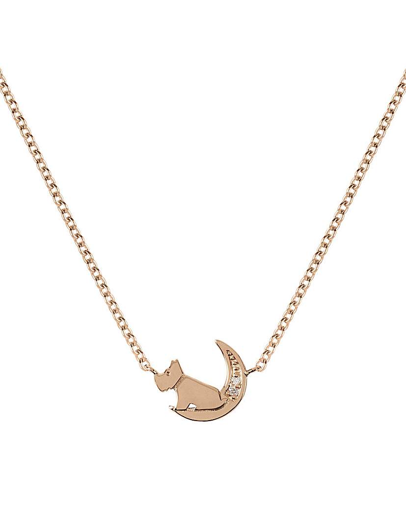 New In - Radley 18ct Gold Plated Dog Necklace