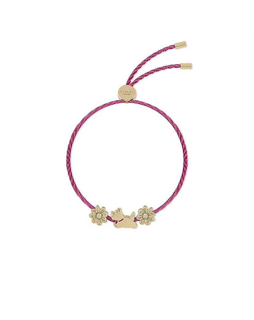 New In - Radley 18ct Gold Plated Cord Bracelet