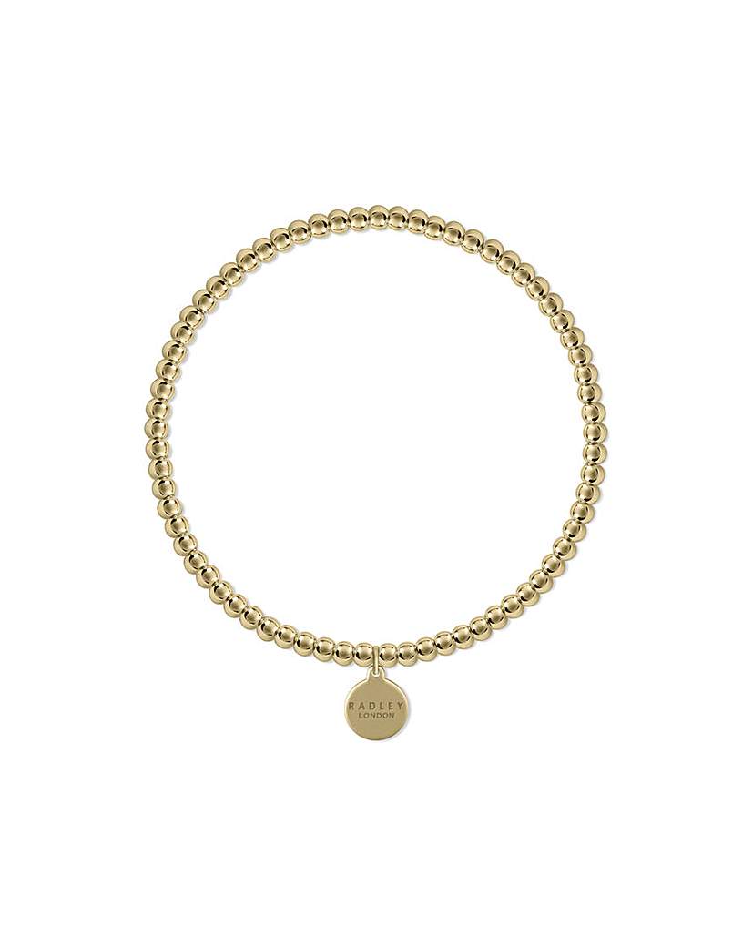 New In - Radley 18ct Gold Plated Beaded Bracelet