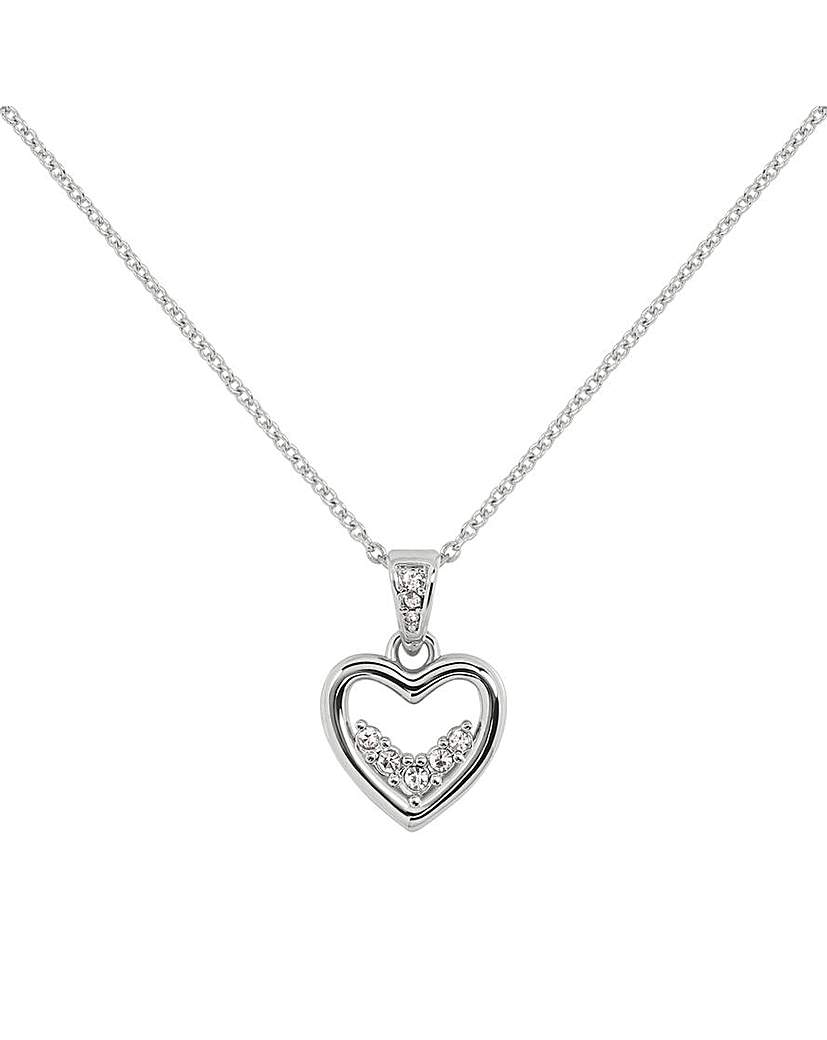 New In - Radley Silver Stone Set Charm Necklace