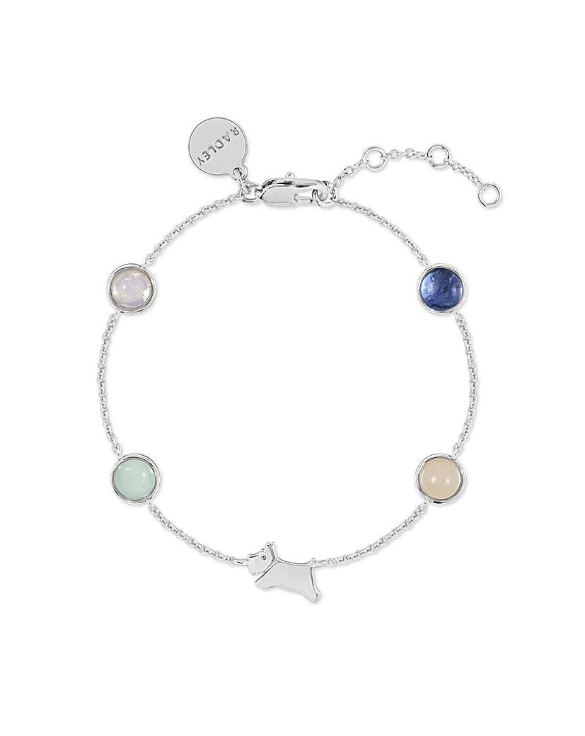 New In - Radley Silver Plated Stone Bracelet