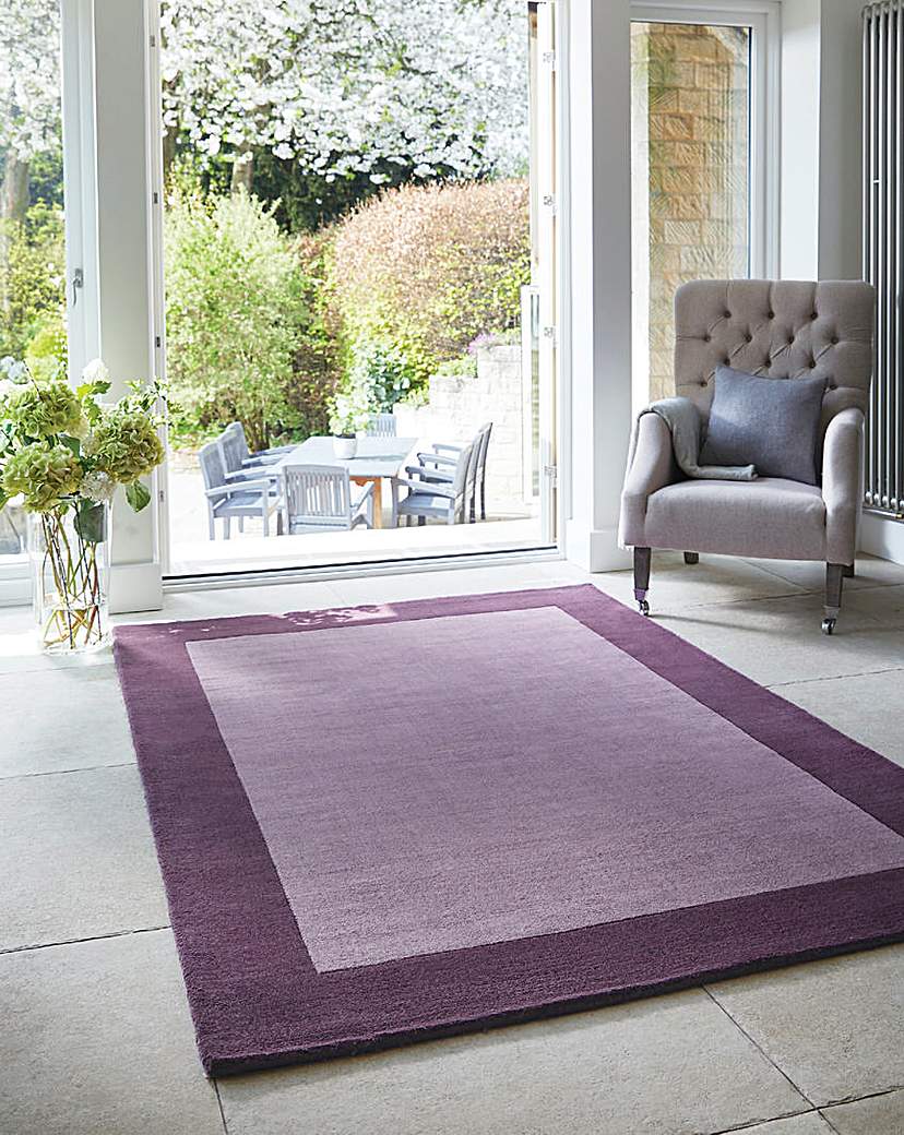 Borders Wool Rug