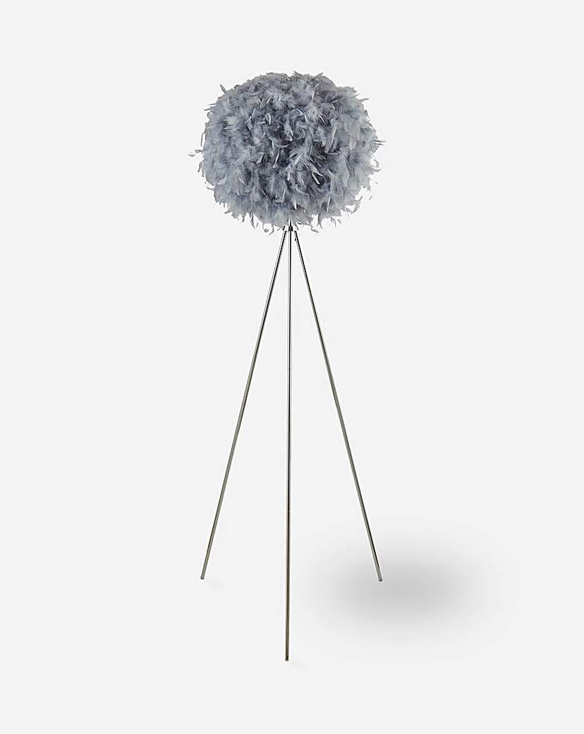 Feather Tripod Floor Lamp