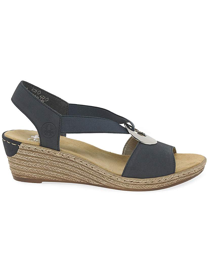 Rieker Alula Womens Standard Fit Wedges