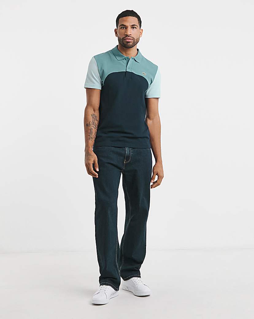 Lacoste Short Sleeve Colourblock Polo