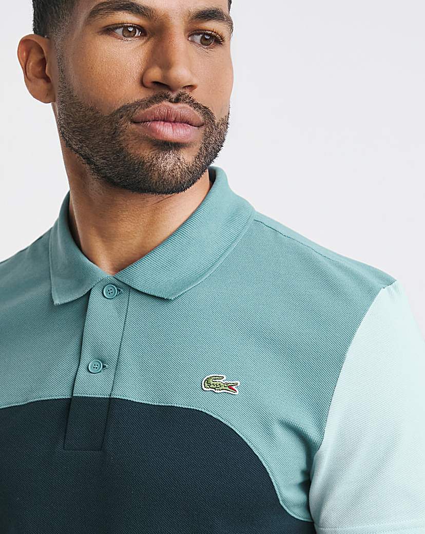 Lacoste Short Sleeve Colourblock Polo