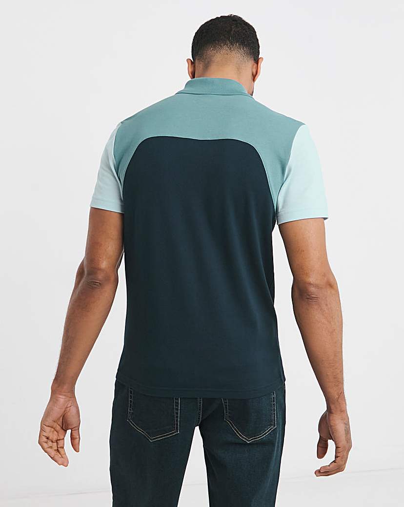 Lacoste Short Sleeve Colourblock Polo