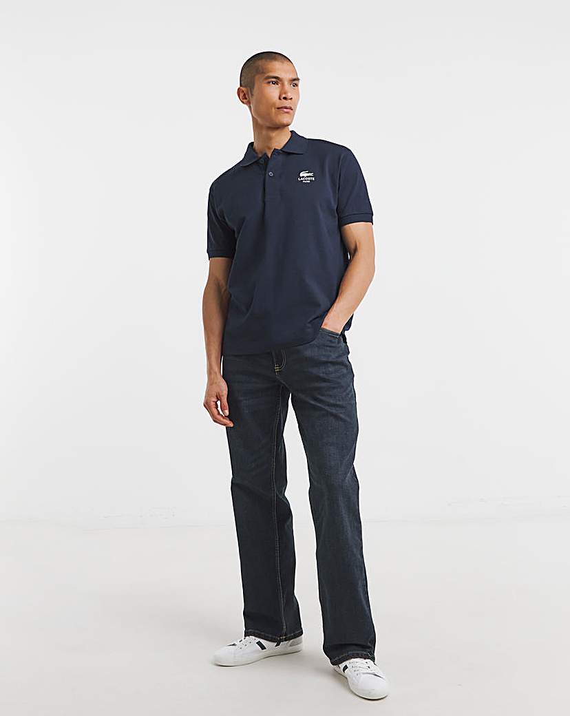 Lacoste Short Sleeve Croc Logo Polo