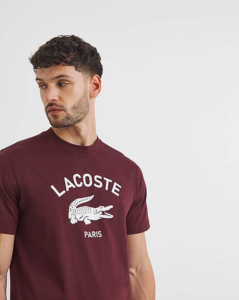 Lacoste Short Sleeve Large Logo T-Shirt