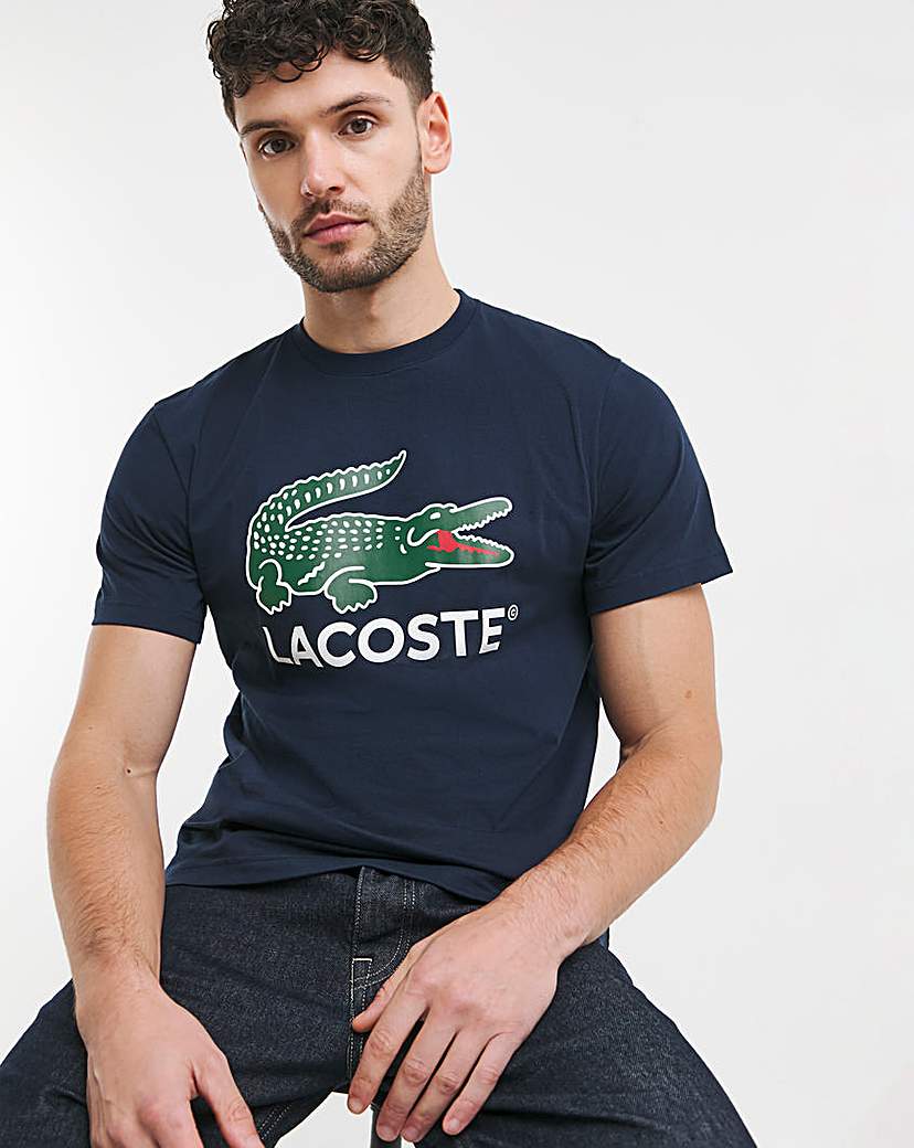 Lacoste Large Logo T-shirt Navy