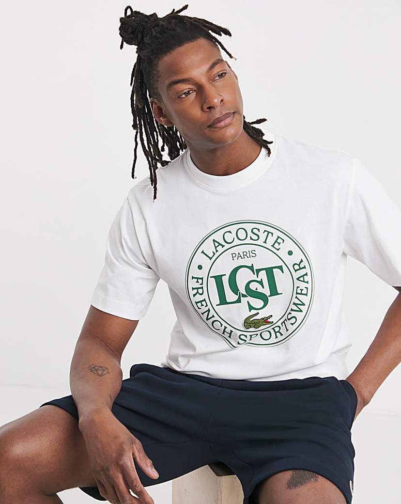 New In - Lacoste Tennis Graphic T-Shirt