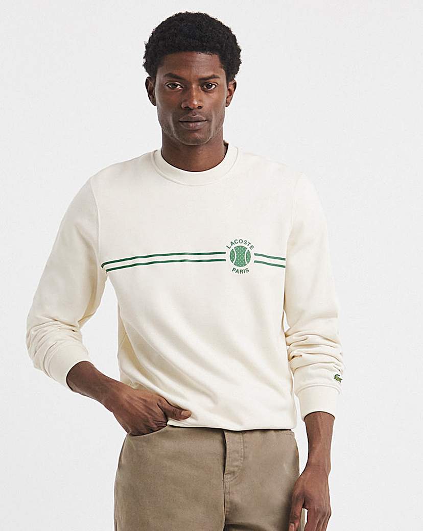 Lacoste Tennis Logo Crew Sweat