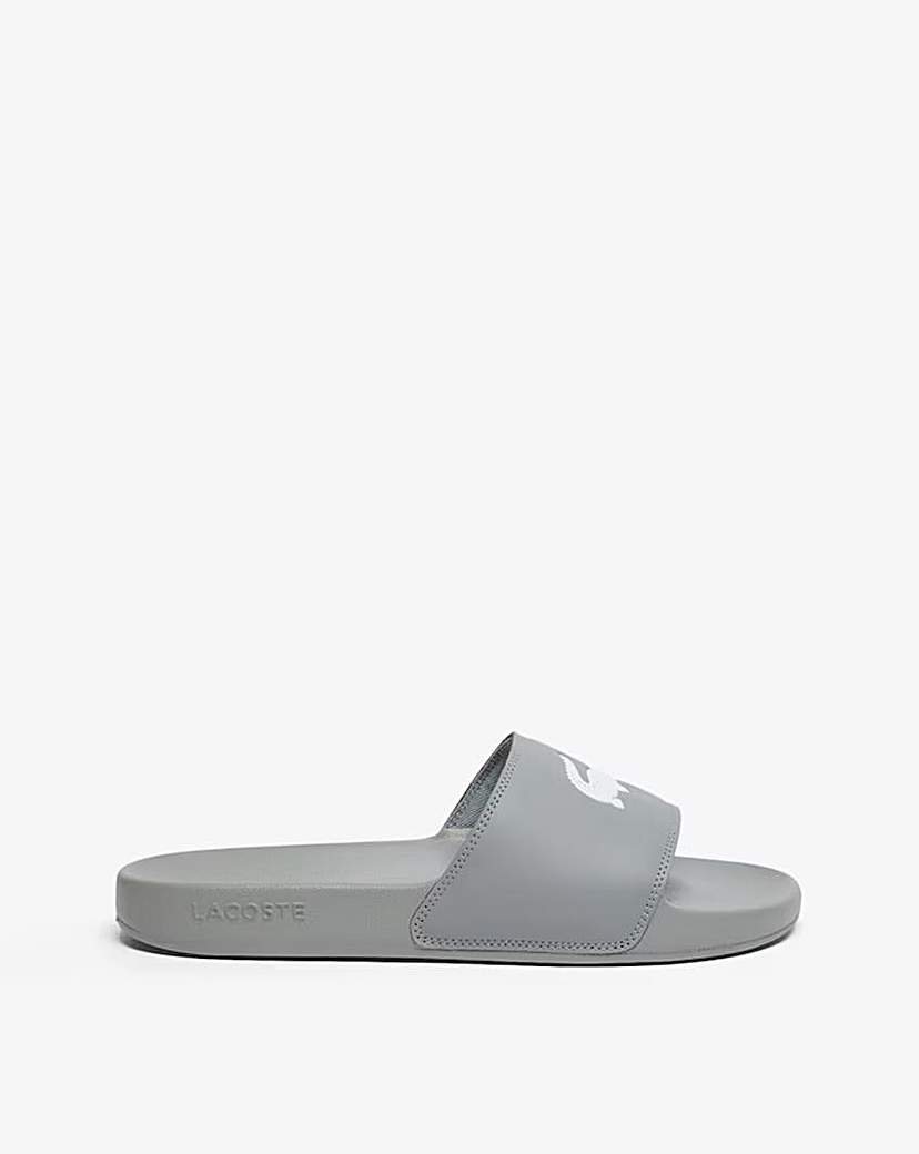 Lacoste - Men's Slides - Grey - Size 9