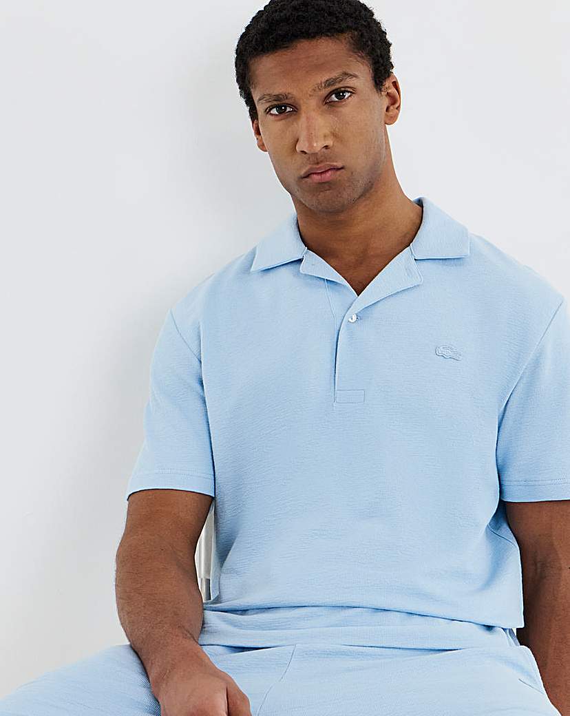 Lacoste - Men's Polo Shirt - Cotton - Light Blue - 3XL51
