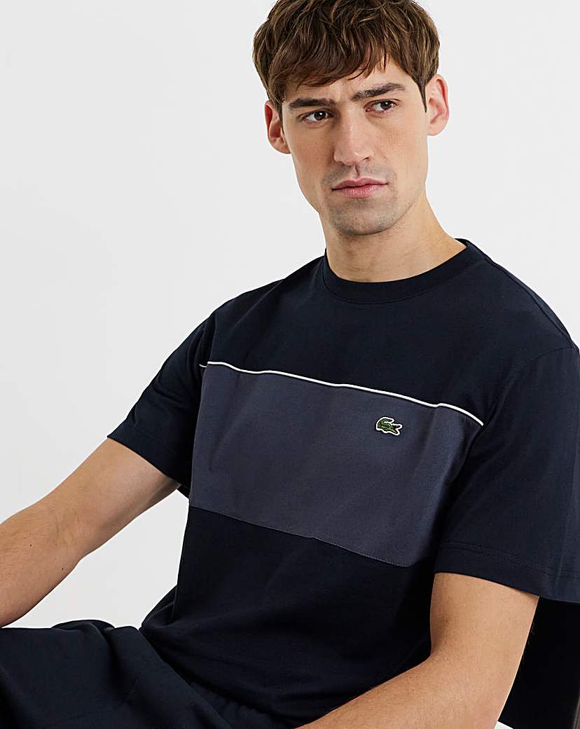 Lacoste Men's T-Shirt - Black - 3XL51