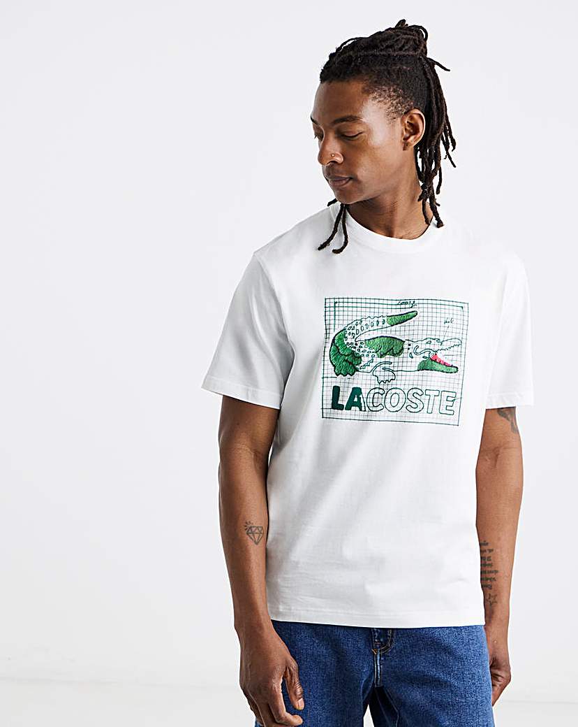 Lacoste Graphic Croc T-Shirt