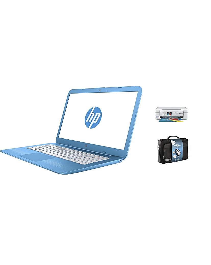 HP 14 Intel 4GB 32GB MS Office Print Set