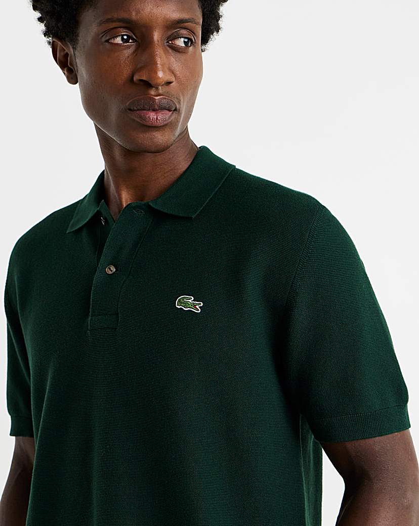 Lacoste Fine Knit Polo - Green