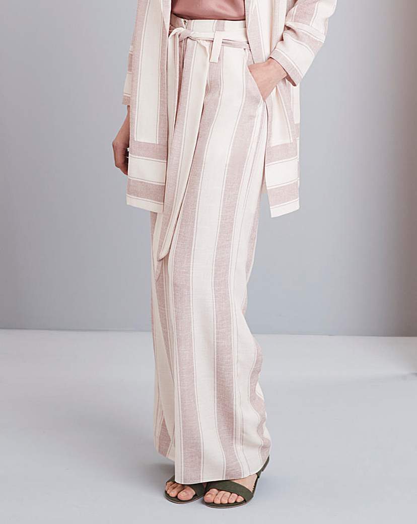 Image of Concept Linen Trousers