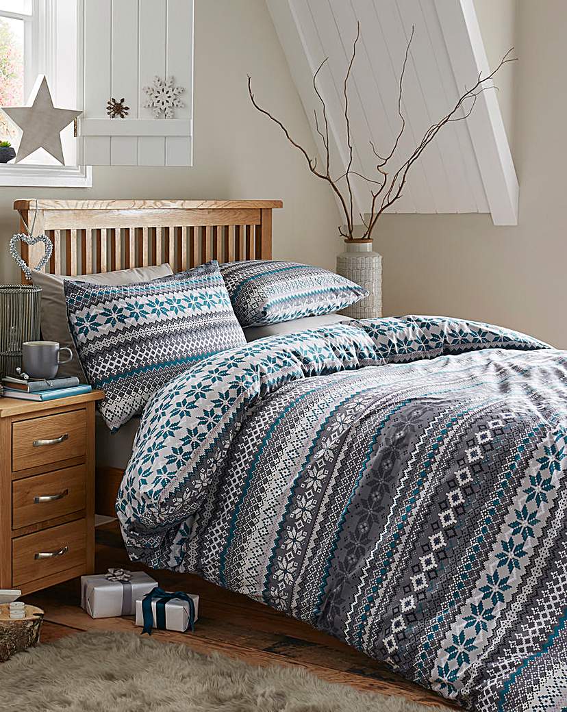 Fairailse Charcoal Duvet Cover Set