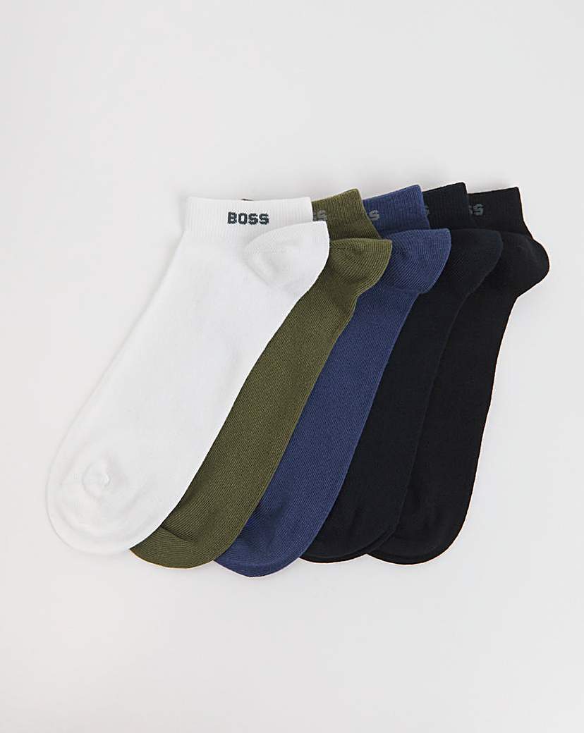 BOSS 5 Pack Multi Trainer Socks