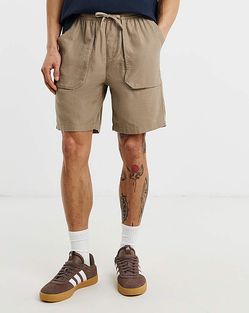 Lyle & Scott Natural Linen Short - Extra Large