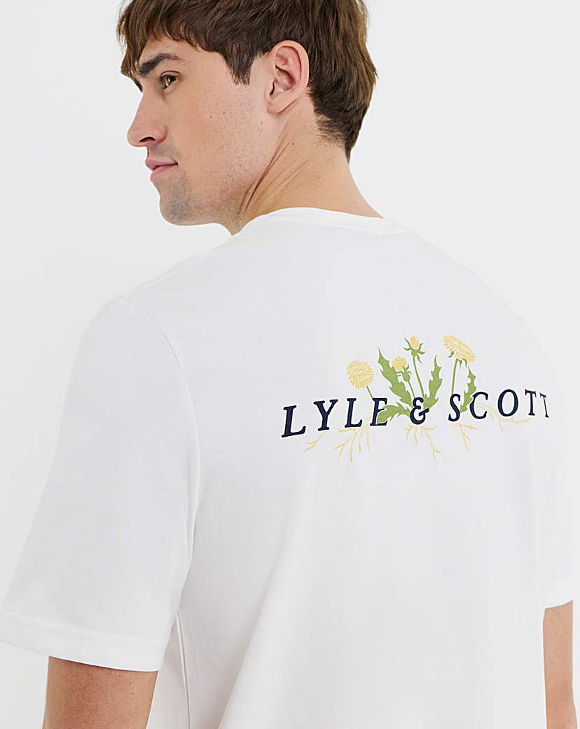 Lyle & Scott Dandelion Script T-Shirt