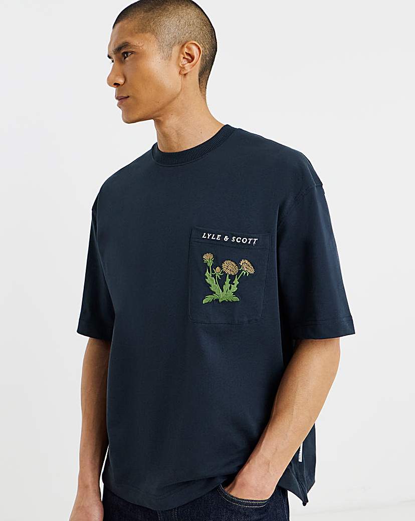 Lyle & Scott - Men's T-Shirt - Cotton - Dark Navy - L