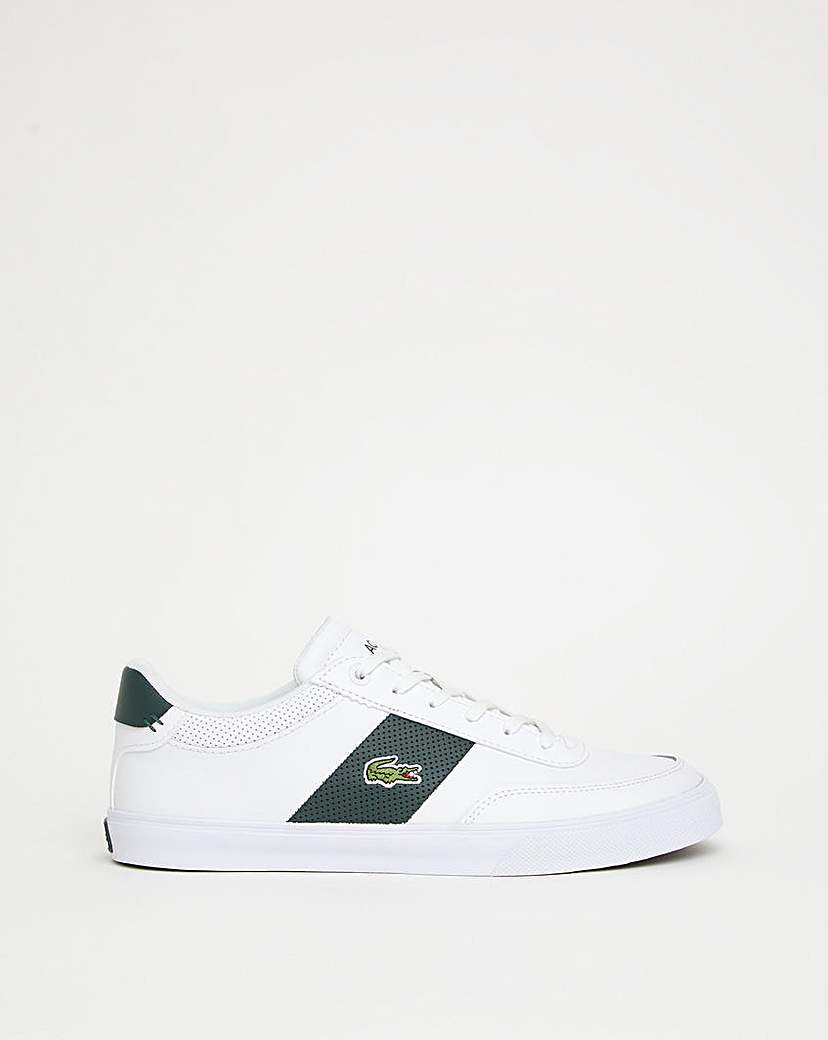 lacoste court master vulcanised trainers