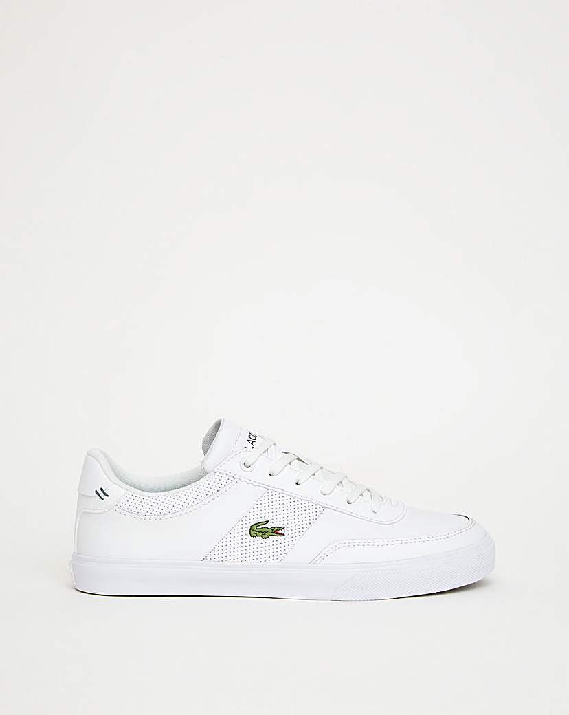 lacoste court master vulcanised trainers