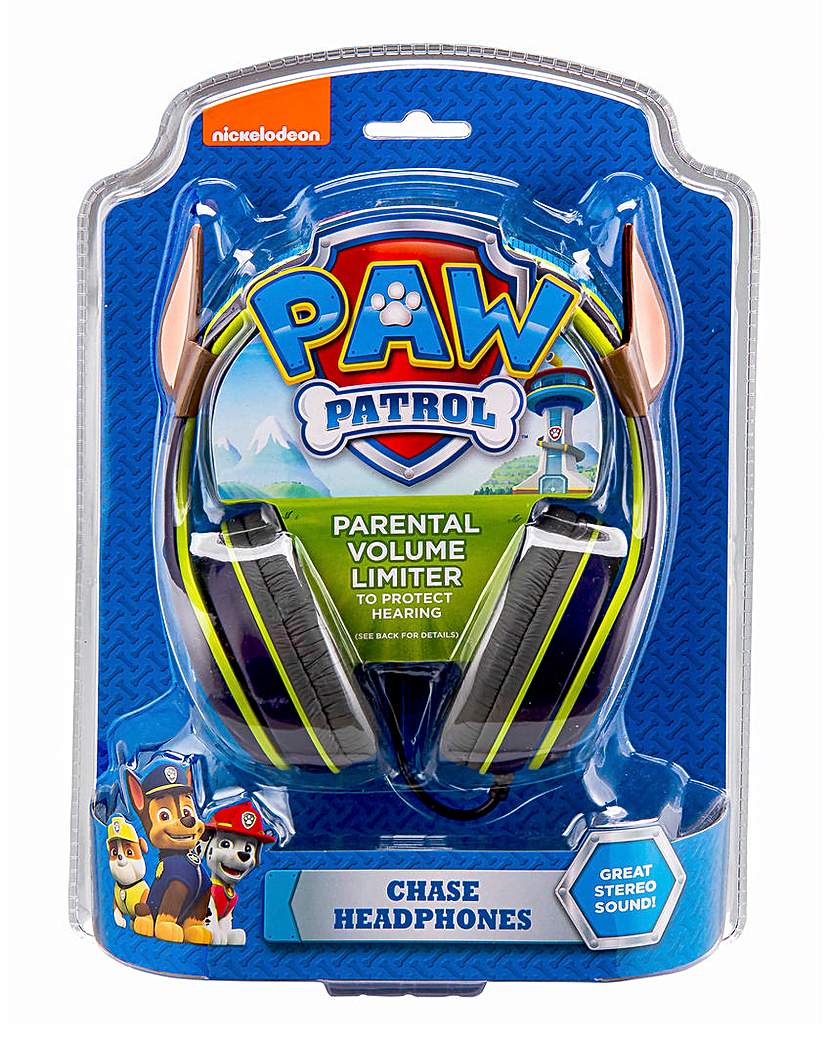 Image of Paw Patrol Chase Headphones with Ears