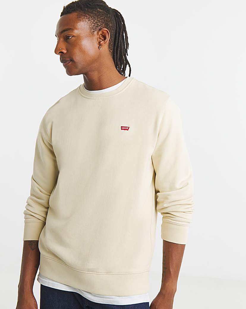 New In - Levi's Housemark Crew Sweat - Beige