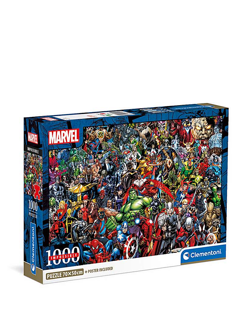 Marvel Avengers 1000Pc Impossible Puzzle