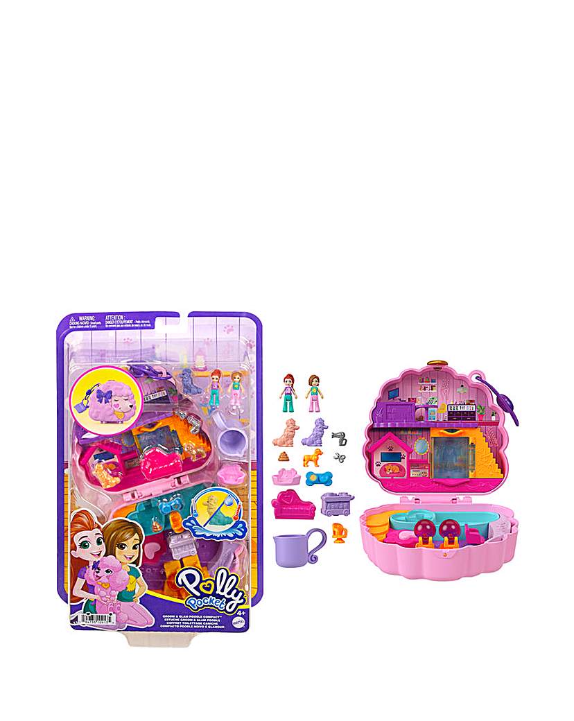 Image of Polly Pocket Groom & Glam Poodle Compact
