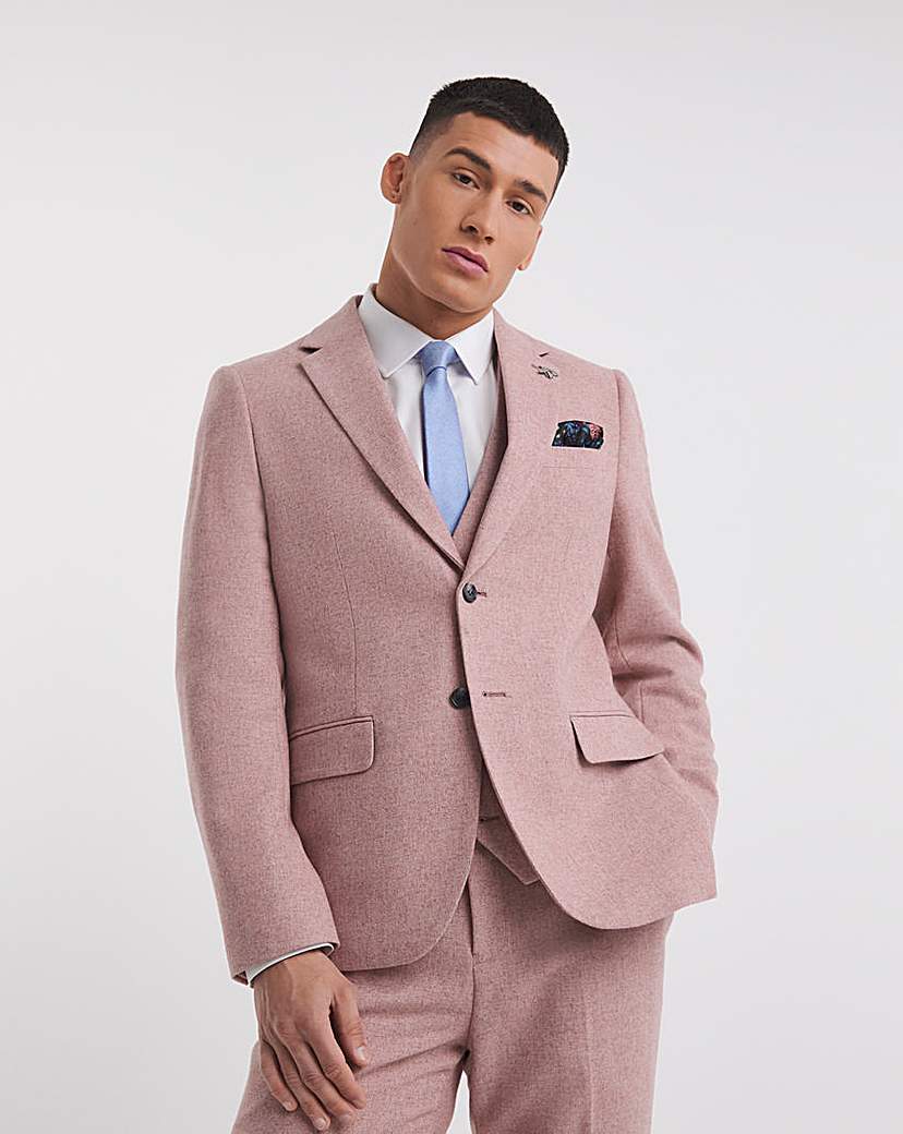 elliot brushed flannel suit jacket