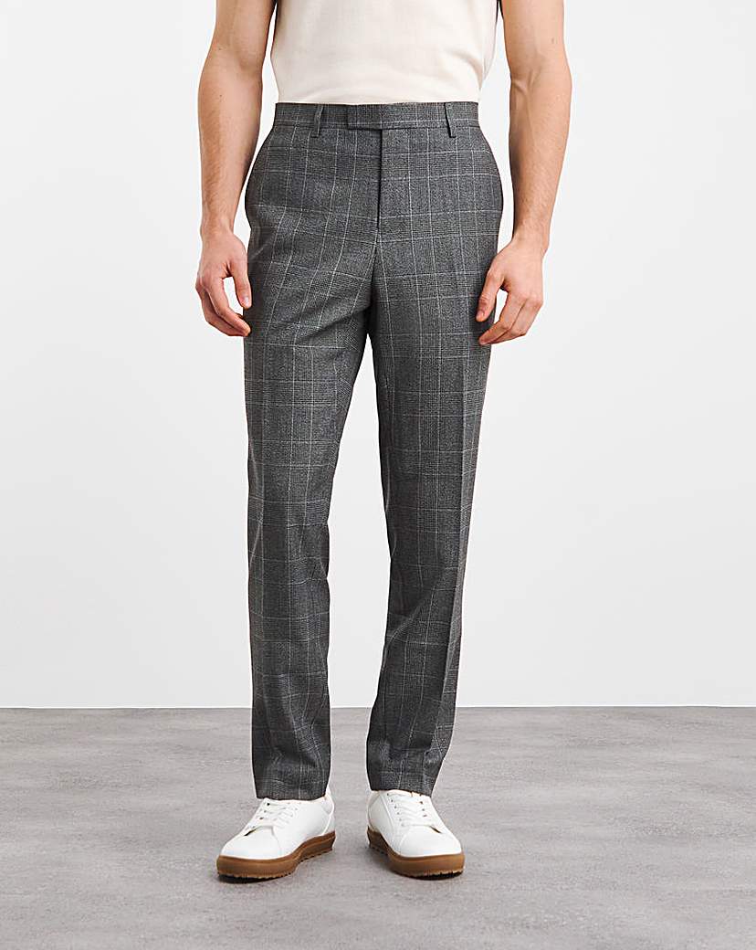 Image of Regular Fit Prince of Wales Trouser