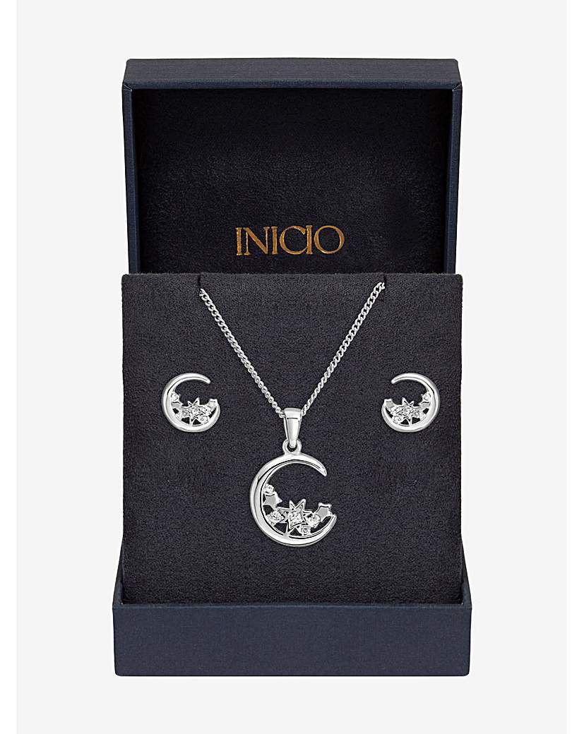 Silver Plated Celestial Set Gift Box Silver …