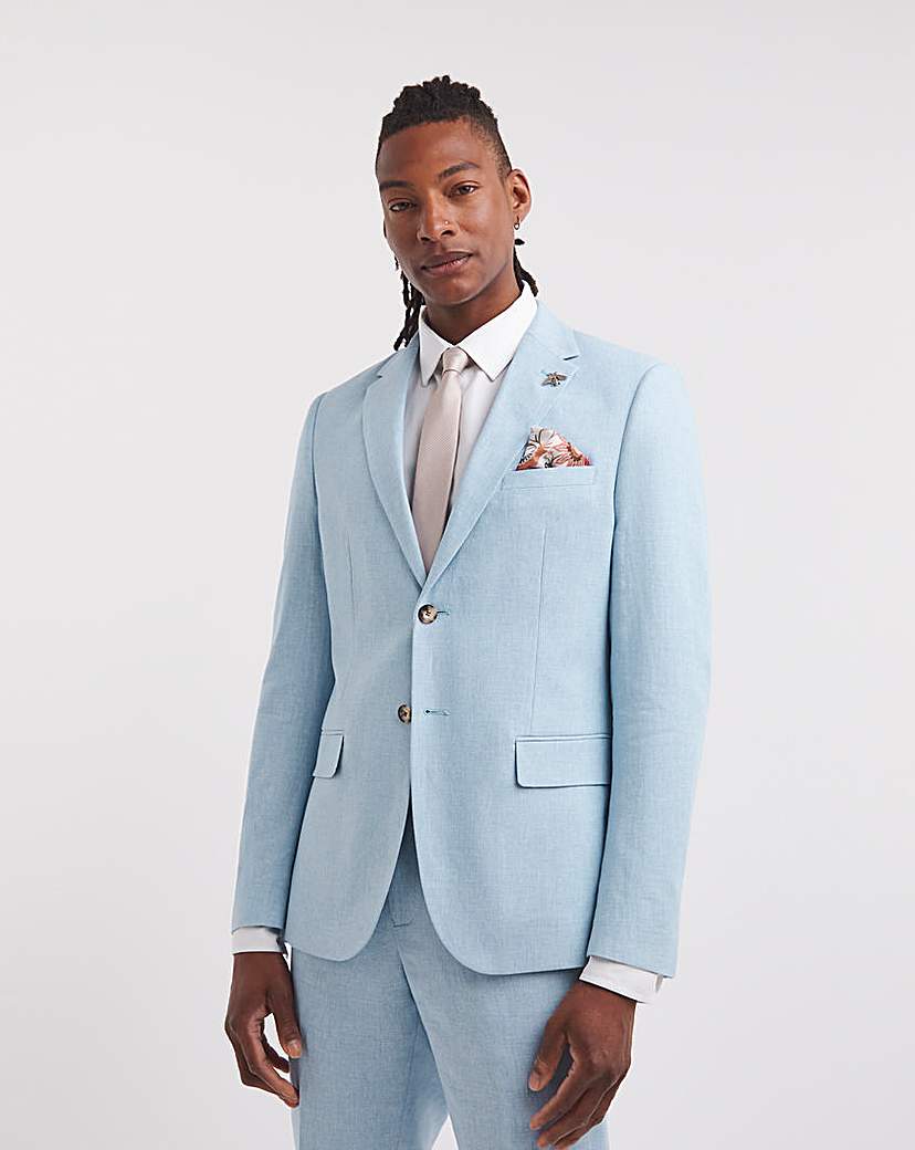 Danny Linen Mix Suit Jacket