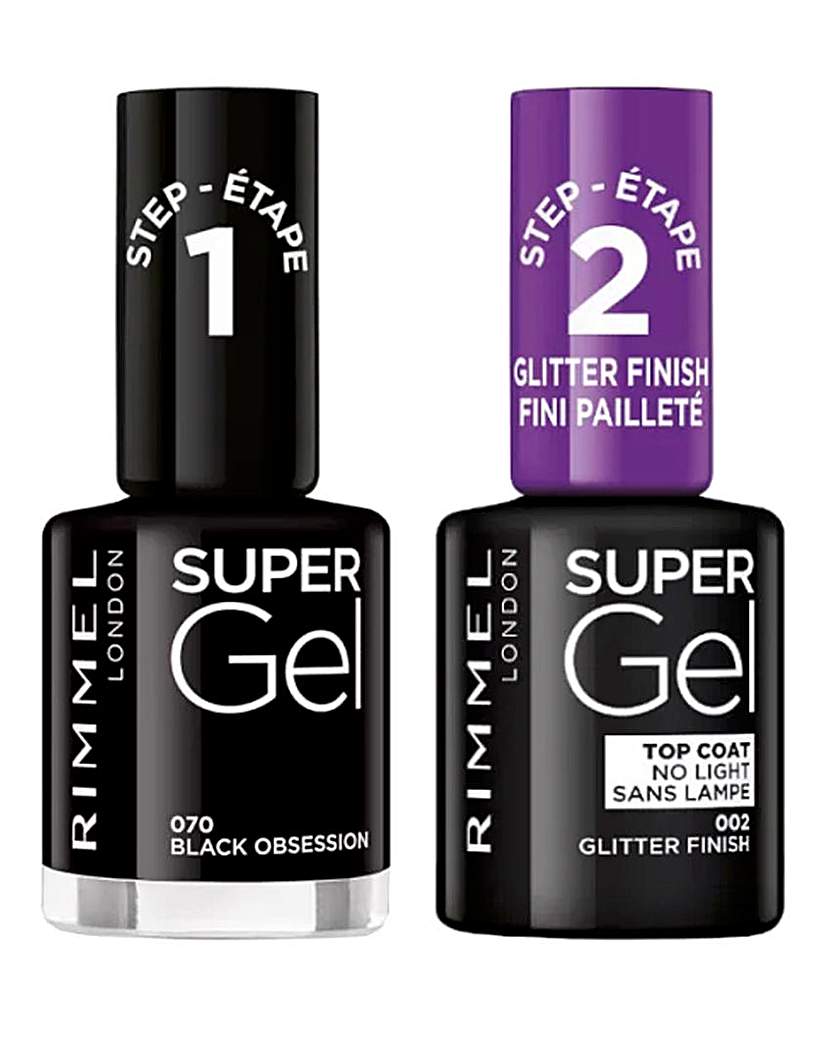 Rimmel Super Gel Nail Polish Duo