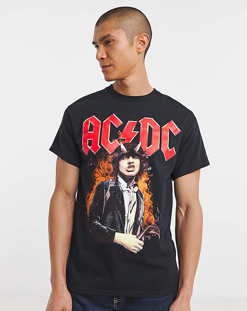 ACDC Graphic Band T-Shirt - Black